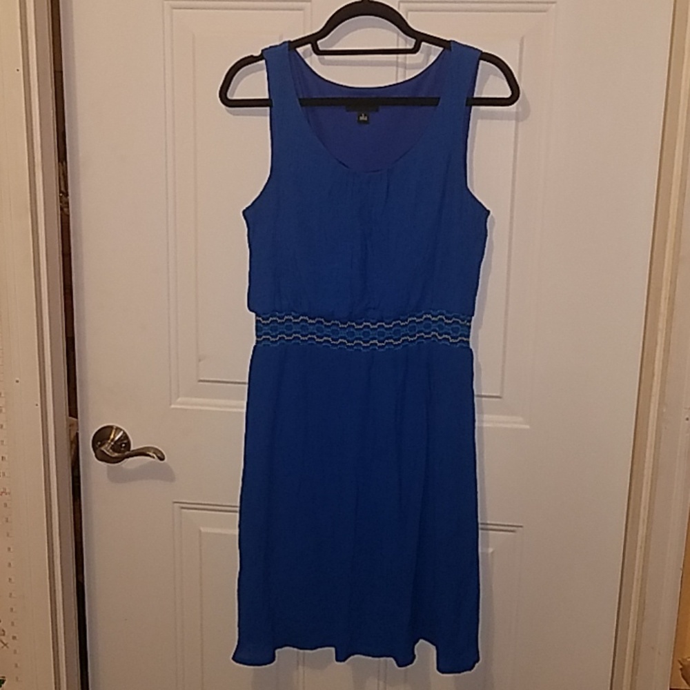AB Studio large blue dress